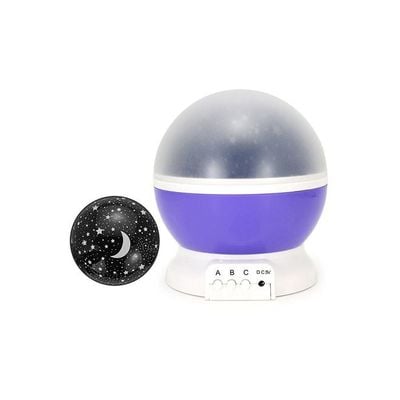 Starry Sky Projector Purple 10Cm