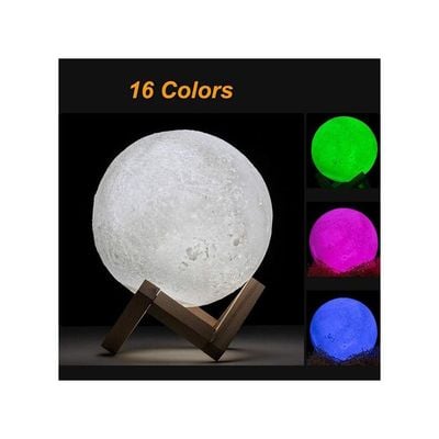 3D Moon Lamp Multicolour