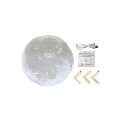 3D Moonlight Lamp Yellow/Brown