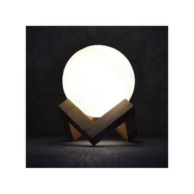 Remote Control 3D Moon Lamp Mulitcolour