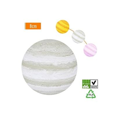 3-Colour Dimmable Night Lamp White 8Cm