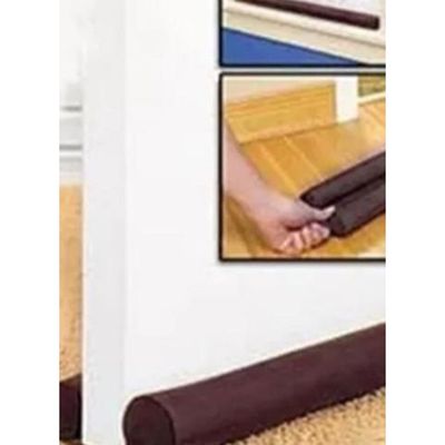 Jumbo Double Door Draft Stopper Maroon