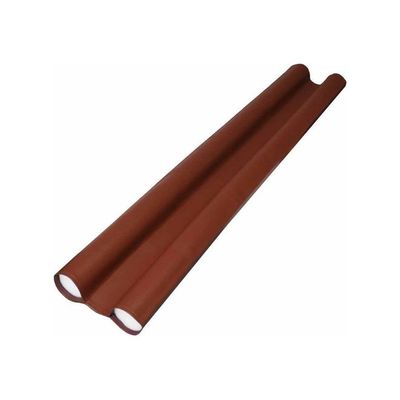 Double Door Draft Stopper Dark Brown