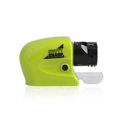 Kitchen Knife Electric Sharpener Green/Black 8.5x14x4.5centimeter