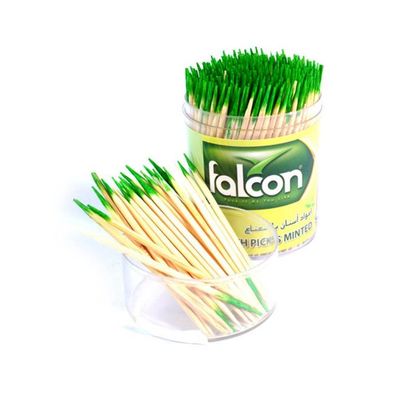 400-Piece Tooth Picks - Minted Beige/Green