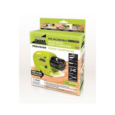 Cordless Multipurpose Knife Blade Sharpener Green/Black 160g