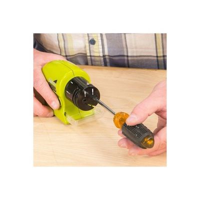 Cordless Multipurpose Knife Blade Sharpener Green/Black 160g