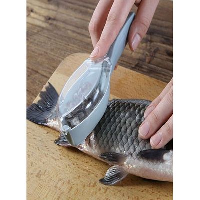 Cleaning Fish Scales Tool With Knife Scraping Cooking Accessories Multicolour 16x5.5x4.2centimeter