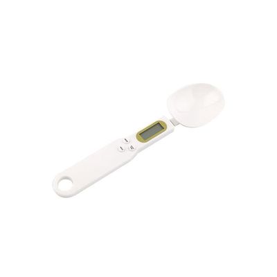 Digital Electronic Spoon Weight Scale White