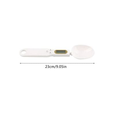 Digital Electronic Spoon Weight Scale White