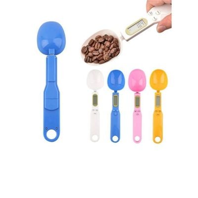 Digital Electronic Spoon Weight Scale White