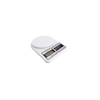 Digital Kitchen Scale White 10kg