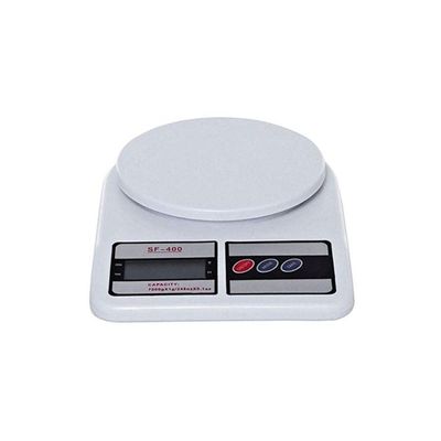 Digital Kitchen Scale White 10kg