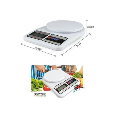 Digital Kitchen Scale Multicolour 10kg