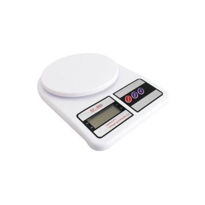 Digital Kitchen Scale White