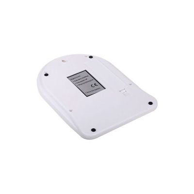 Digital Kitchen Weighing Scale White/Black 9.65x 6.7 x1.38inch