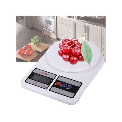 Digital Kitchen Scale White