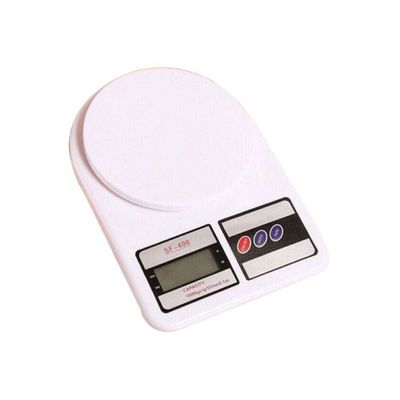 Digital Kitchen Scale White