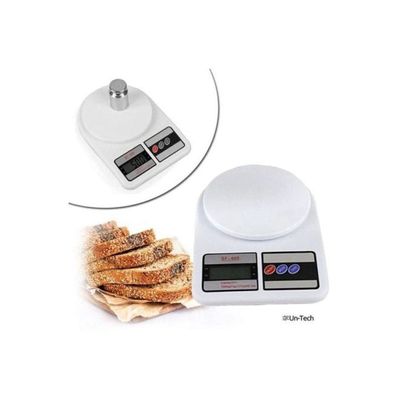 Digital Kitchen Scale White