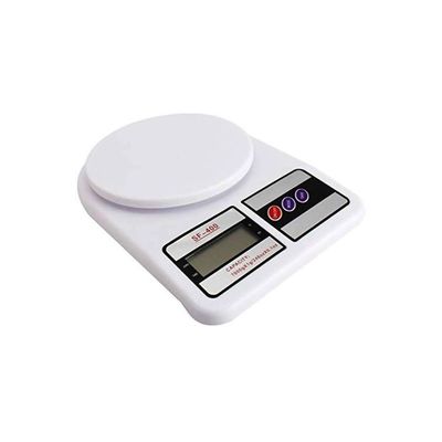 Electronic Digital Kitchen Digital Scale White