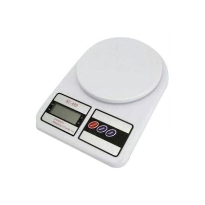 Electronic Kitchen Scale White 14.7centimeter