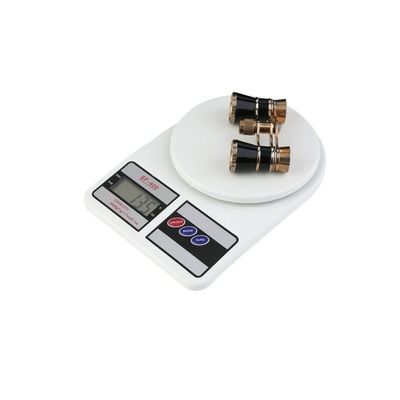 Digital Kitchen Scale, 10 Kg White/Black/Grey 24x16.5x3.5centimeter
