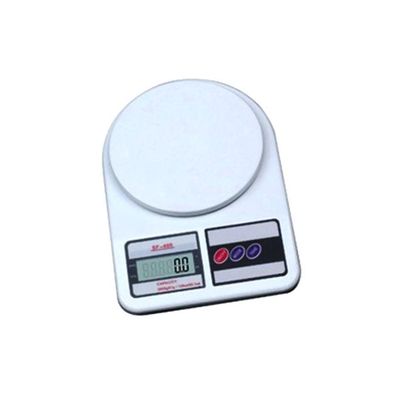 Electronic Kitchen Scale White