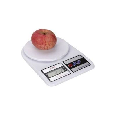 Electronic Digital Kitchen Scale White/Black/Red