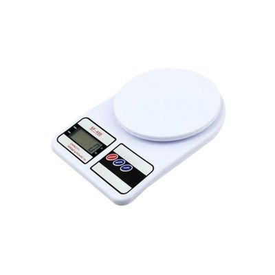 Electronic Digital Kitchen Scale White/Black/Red