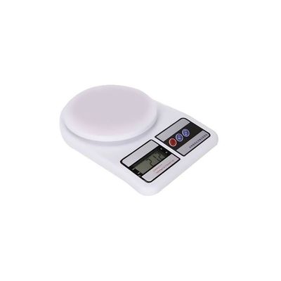 Digital Kitchen Scale White/Black