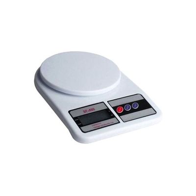 Digital Food Scale White/Black 9.5x6.75inch