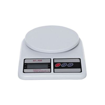 Electronic Kitchen Scale White/Black 5000mg