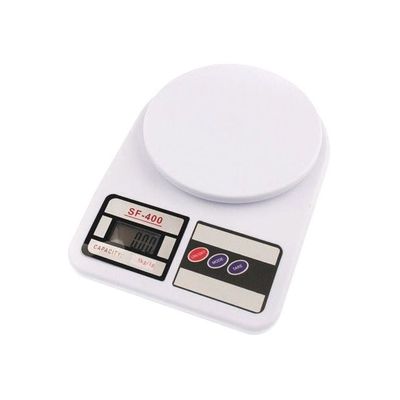 Electronic Kitchen Scales White/Black