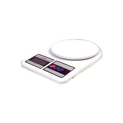 Electronic Kitchen Scales White/Black