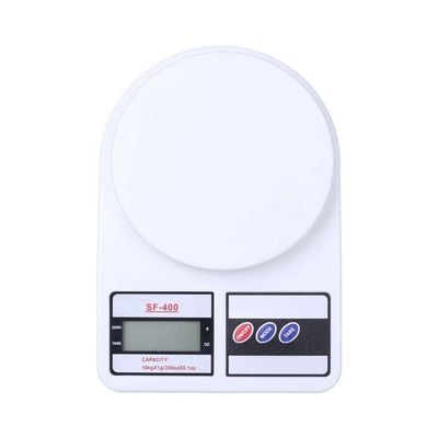 Digital Kitchen Scale White 25x19x5centimeter
