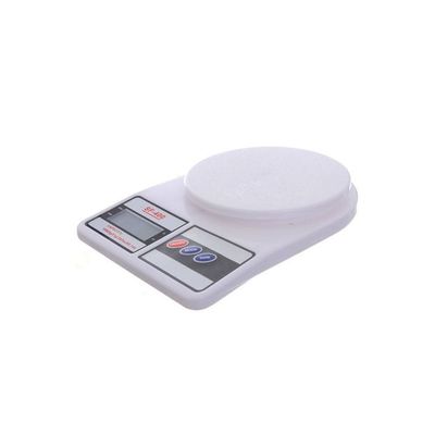Electronic Kitchen Scale White/black 10kg