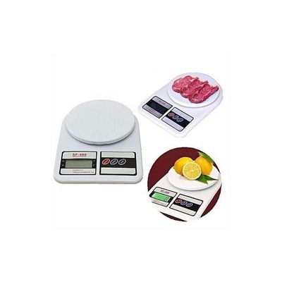 Digital Kitchen Scale White