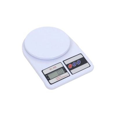 Digital Kitchen Scale White/Black