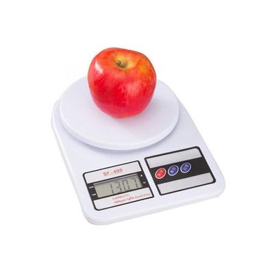 Electronic Kitchen Weighing Scale White