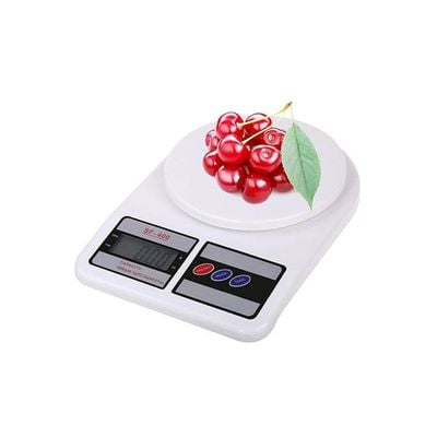 Electronic Kitchen Scale White