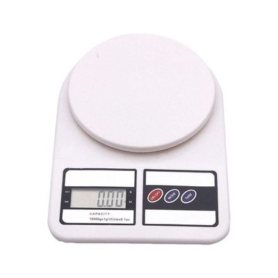 Digital Weighing Scale White