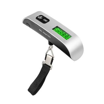 Portable LCD Digital Weight Scale Silver/Black