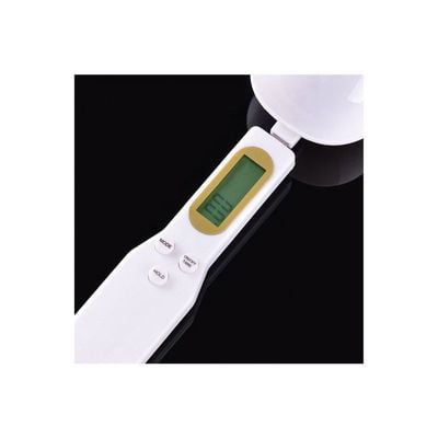 Electronic Spoon Measuring Scale White 23*2.5*5.5cm