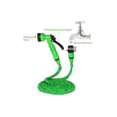 Expandable Garden Watering Magic Hose Green/Black