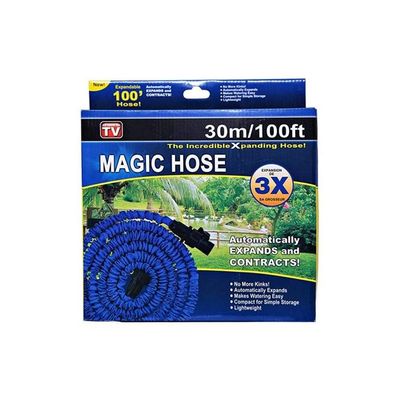 Expanding Magic Hose Blue/Black 30meter