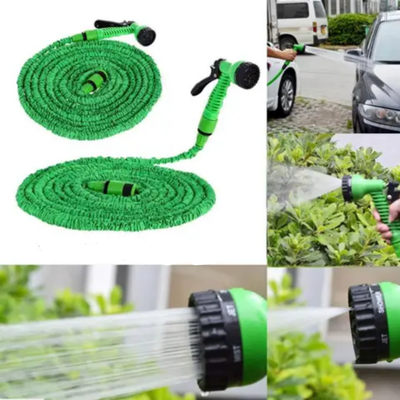 Magic Pocket Hose Green/Black 75feet