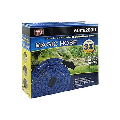 Expandable Water Hose with Water Pump Nozzle Green 45meter