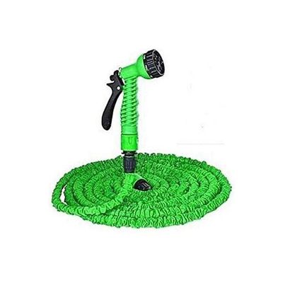 Water Hose With Water Pump Nozzle Green 45meter
