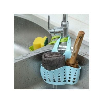 Adjustable Sink Storage Organizer Blue