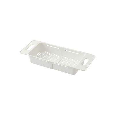 Collapsible Colander Over Sink White